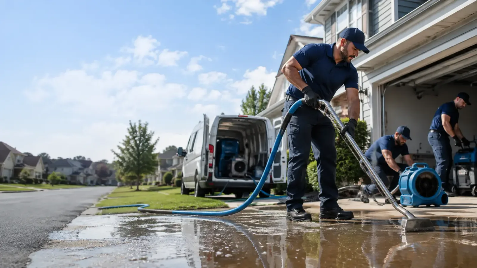 Flood Damage Restoration in Central, IN
